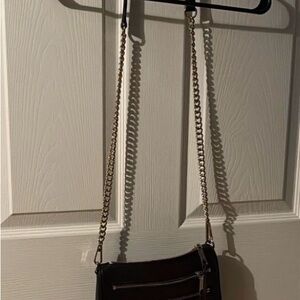 Rebecca Minkoff Black Crossbody Bag with Chain Strap